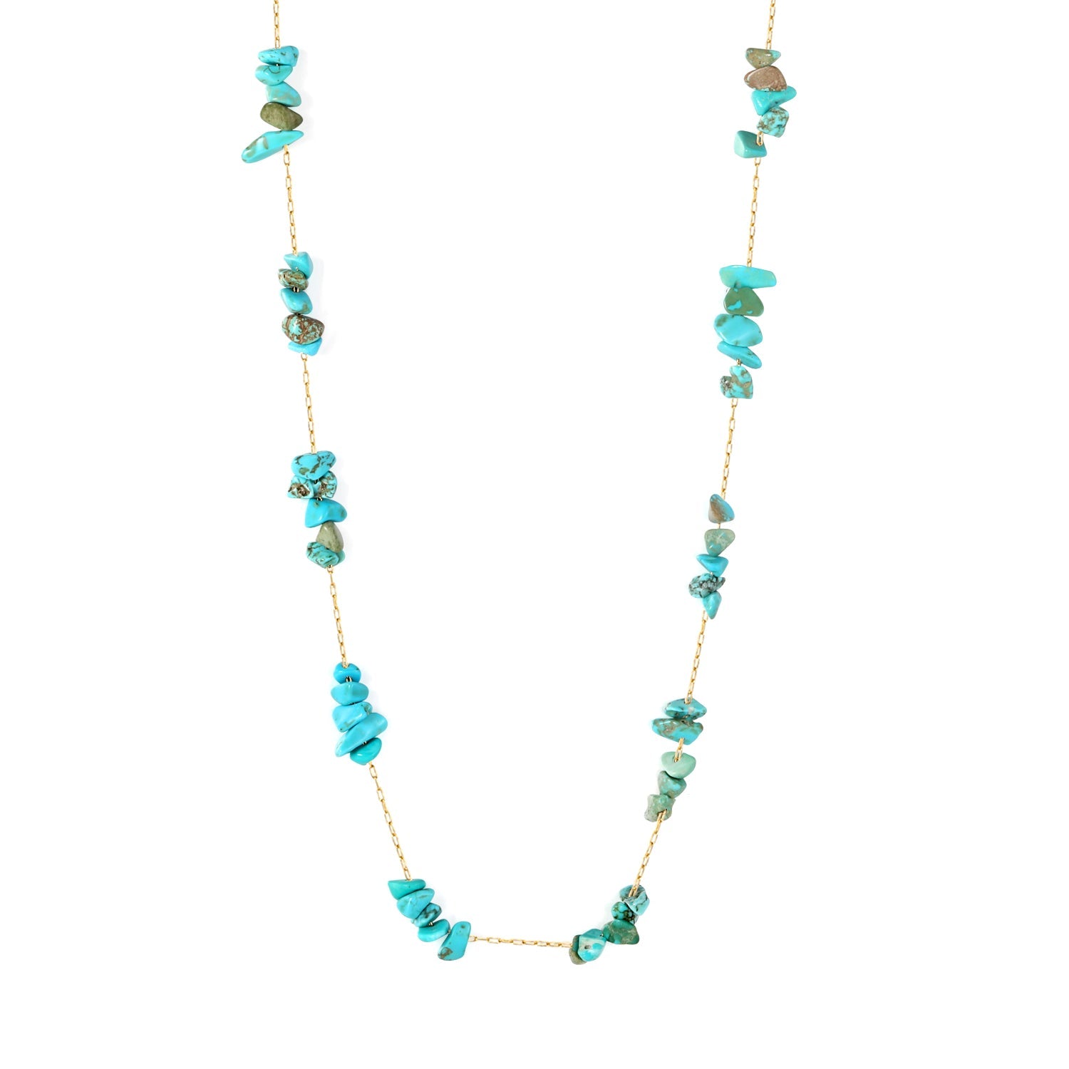 White/blue turquoise/purple/pink crystal/mixed color accessories 0.3 elongated chain *40+5cm+6mm round plate necklace gold color asonjewelry